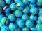 SERPENT Blue/Yellow/Red Swirl Glass Marbles 22mm (7/8 inch) SHOOTER Taw (Lot of 10)